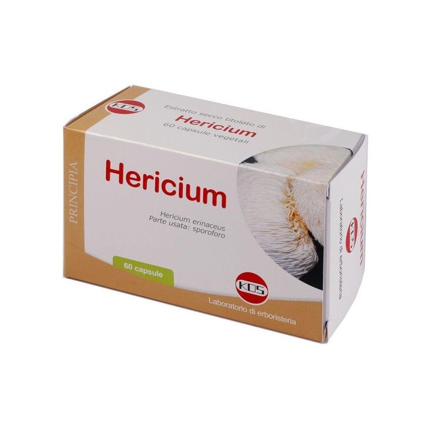 Kos Estratto Secco Hericium - Integratore Naturale, 60 Capsule