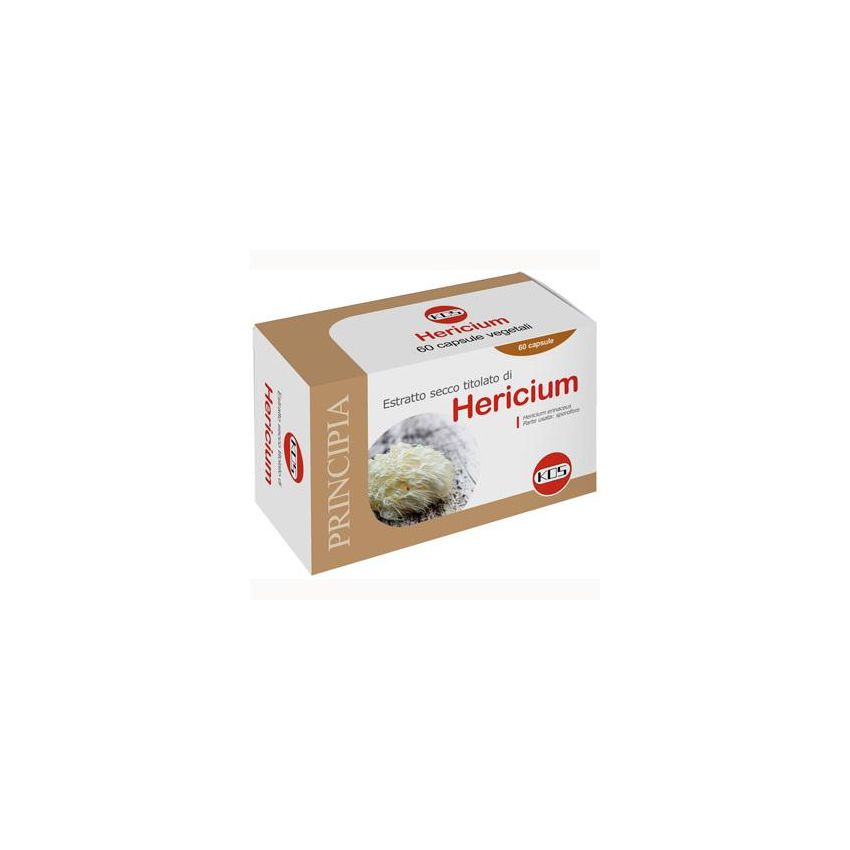 Kos Estratto Secco Hericium - Integratore Naturale, 60 Capsule