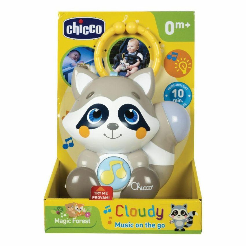 Orsetto Lavatore Musicale Portatile Chicco per Neonati