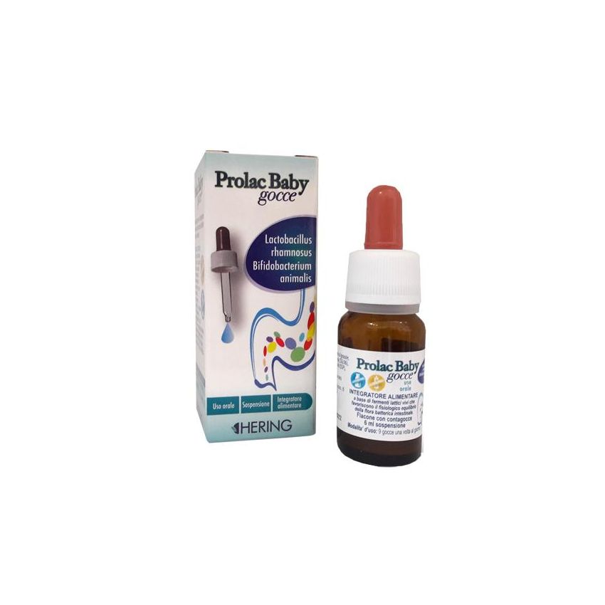 Prolac Baby - Gocce Probiotiche per Neonati, 6ml