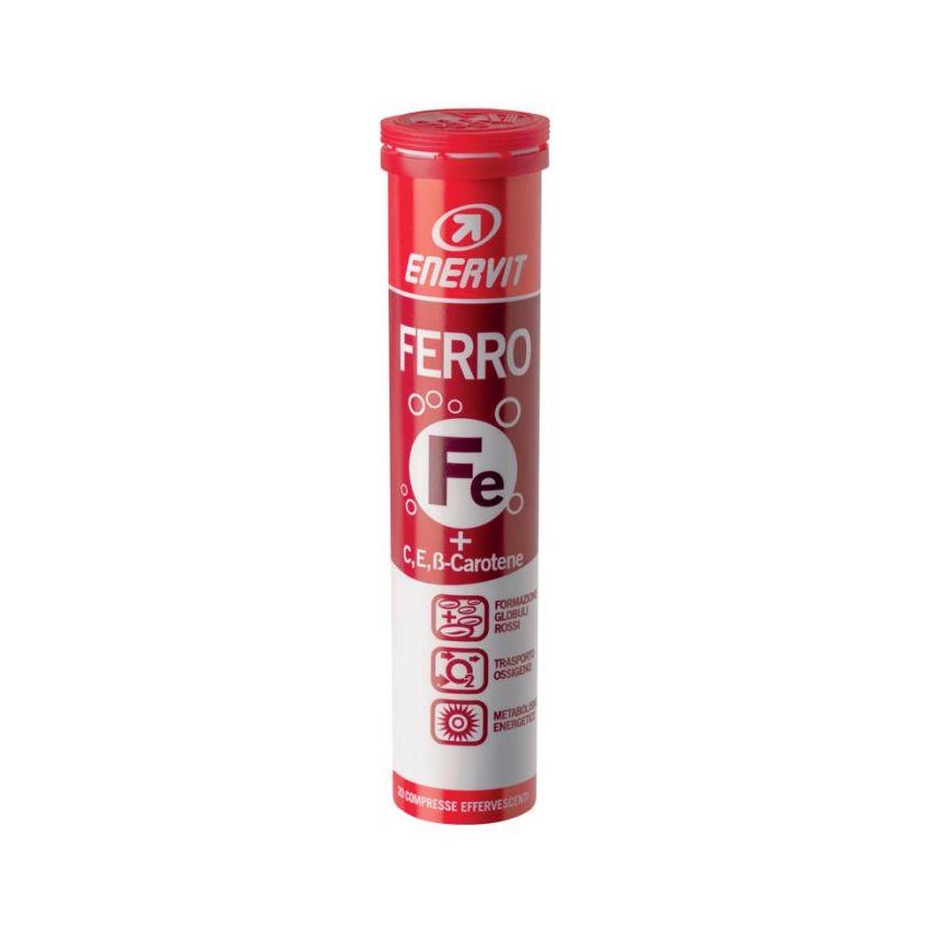 Enervit Ferro - Integratore di Ferro, 20 Tavolette