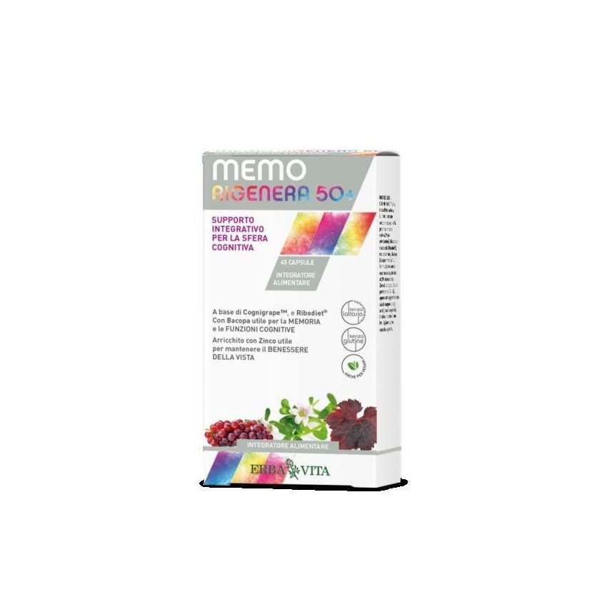 Erba Vita Rigenera Memo 50+ - 42 Capsule