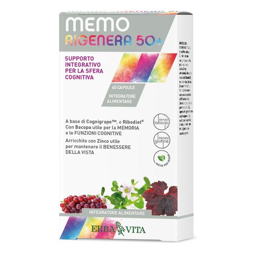 Erba Vita Rigenera Memo 50+ - 42 Capsule
