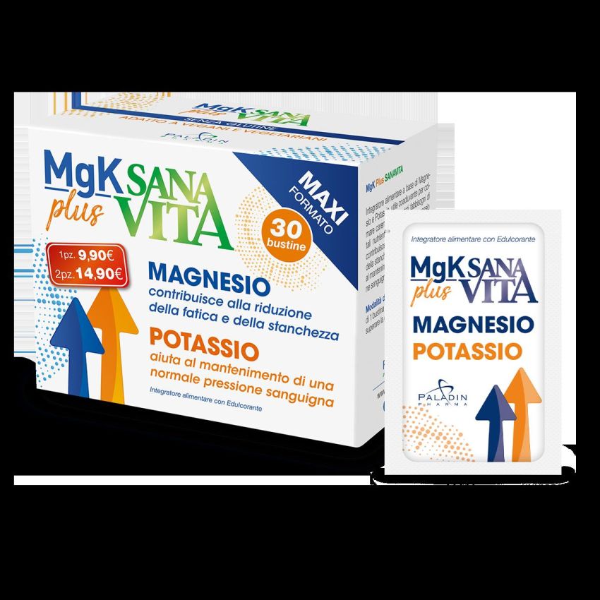 Sanavita MGK Plus Supplemento Nutrizionale - 30 Bustine