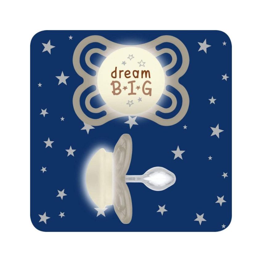 Succhietto Notturno in Silicone Mam Perfect Start per 2-6 Mesi, Neutro, 1 Pezzo