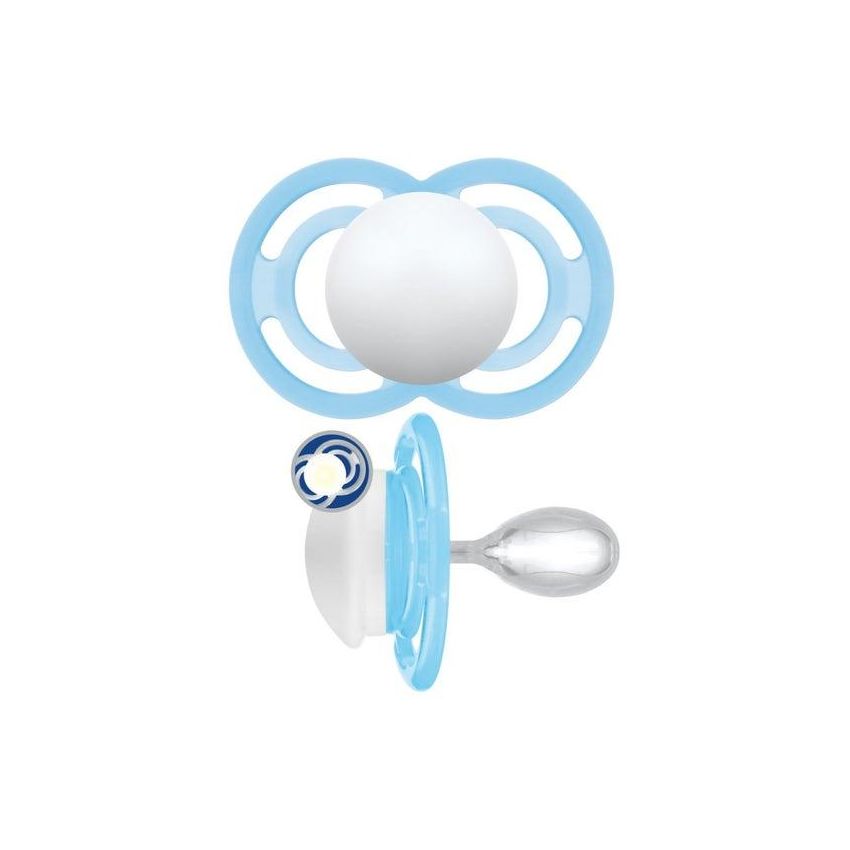 Succhietto Notturno in Silicone Mam Perfect per Femmine da 2-6 Mesi