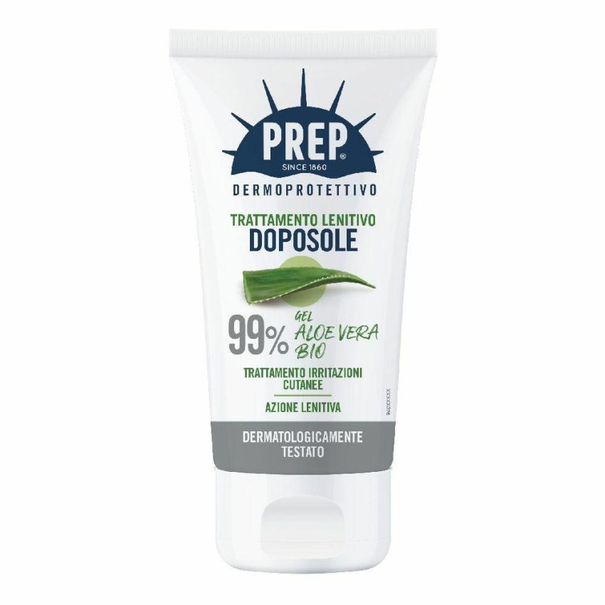 Gel Doposole Dermoprotettivo con Aloe Vera 150ml di Prep