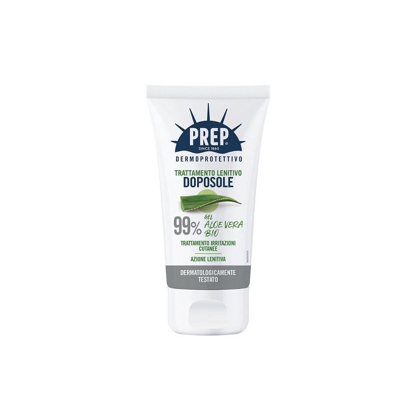 Gel Doposole Dermoprotettivo con Aloe Vera 150ml di Prep