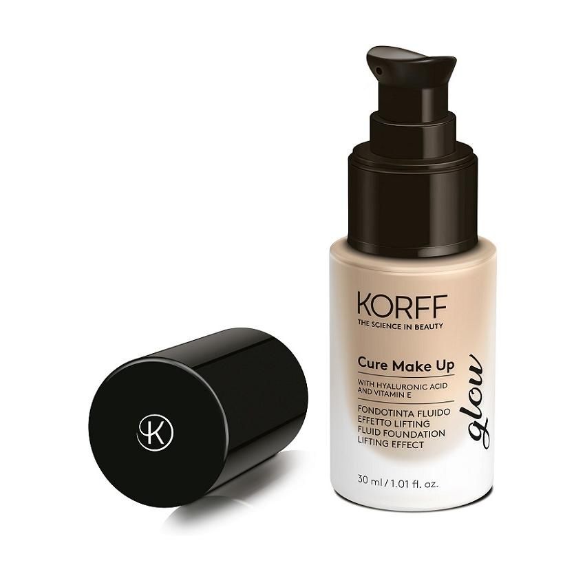 Korff Lifting Glow Fluido Fondotinta, Colore 01, 30ml