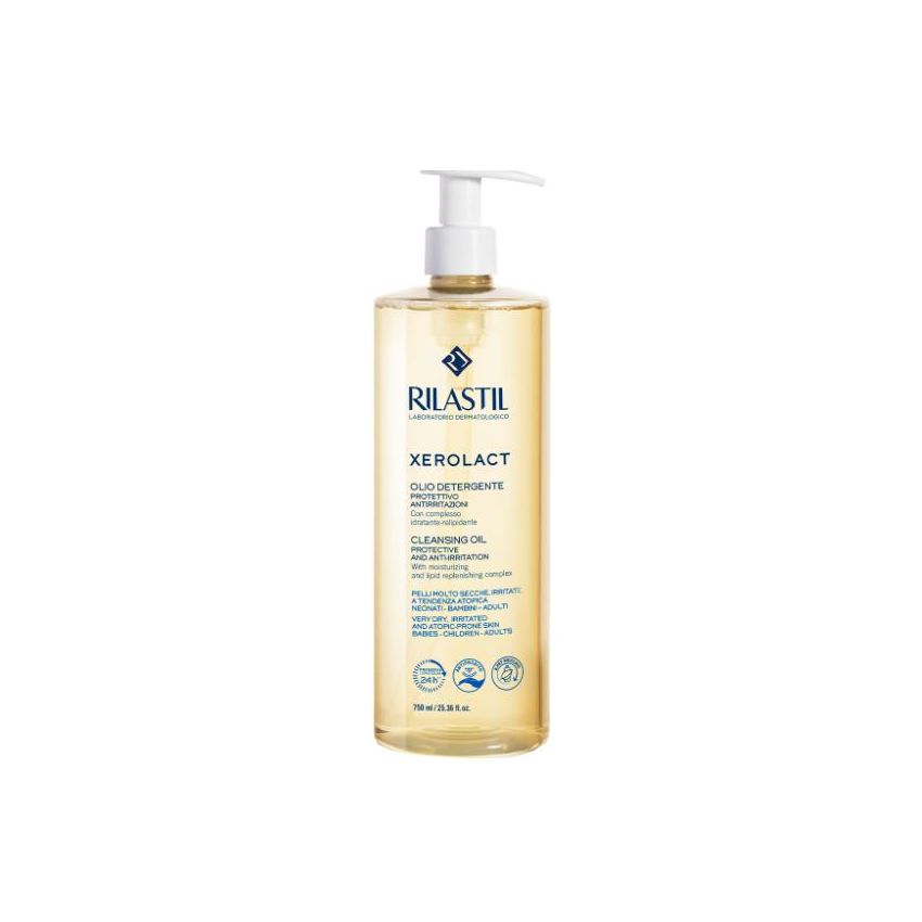 Rilastil Xerolact Detergente in Olio Idratante 750ml