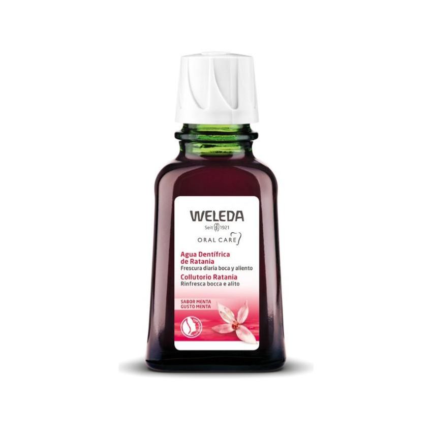 Weleda Ratania Mouthwash con Gusto Menta, 50ml