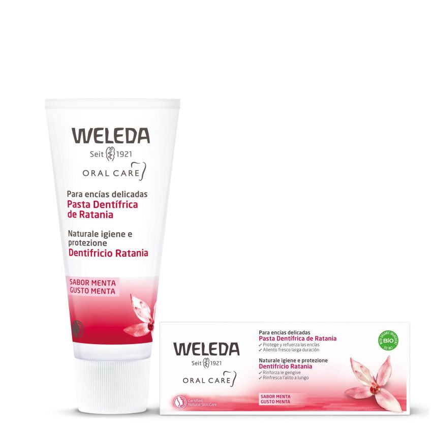 Weleda Dentifricio con Estratto di Ratania, 75ml