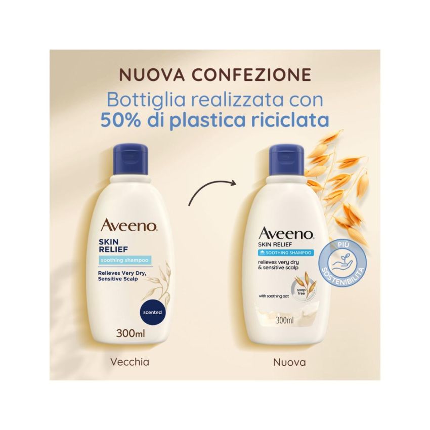Aveeno Shampoo Lenitivo per Prurito Cutaneo 300ml