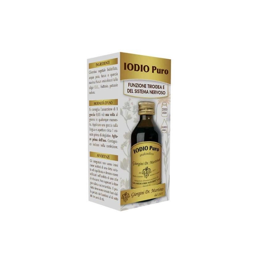 Dr Giorgini Puro Iodio Senza Alcol 100ml