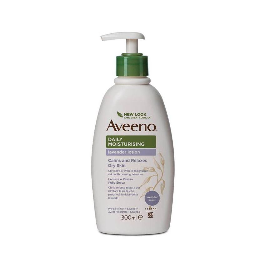 Aveeno Crema Idratante per il Corpo alla Lavanda, 300ml