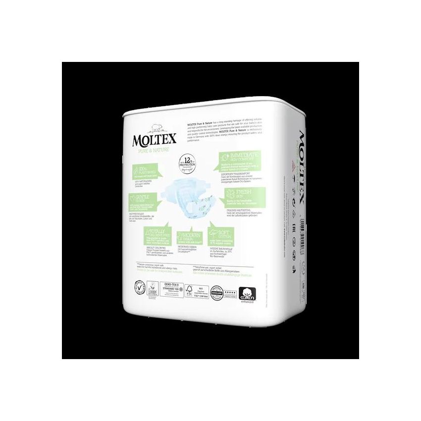 Pannolini Moltex Pure&Nature Taglia 4 Maxi 29 Pezzi 7-18kg