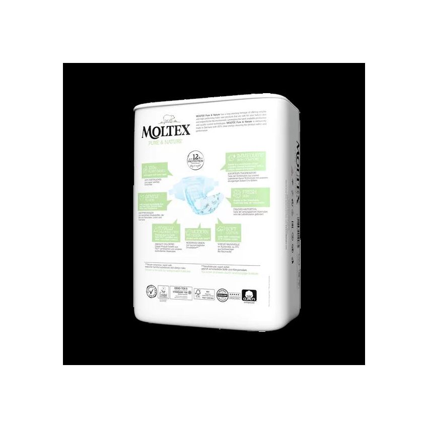 Moltex Pure & Nature Pannolini Taglia 5 Junior 11-16kg, 25 Pezzi