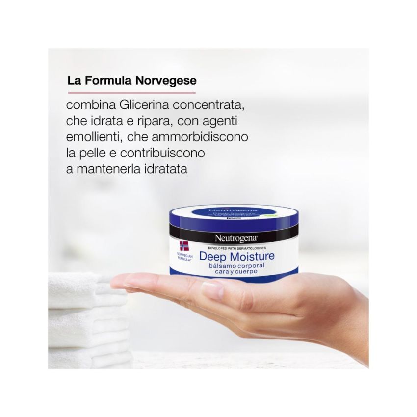 Crema Neutrogena Comfort Idratante per Viso e Corpo - 300ml