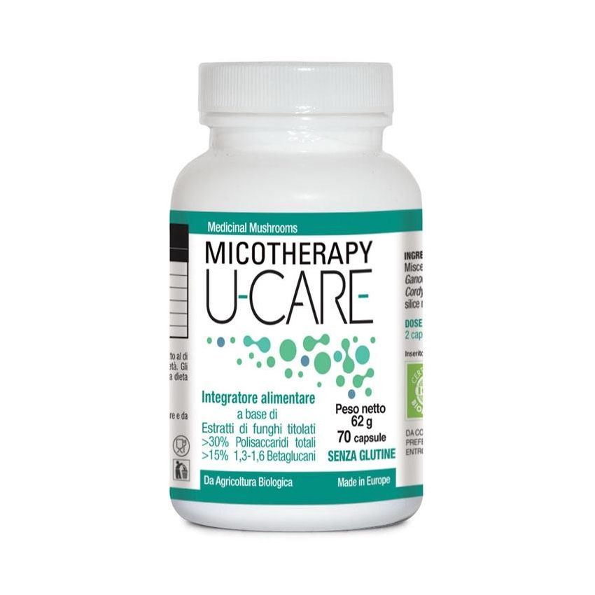 Micotherapy U-Care Health Support Capsules, 70 pezzi