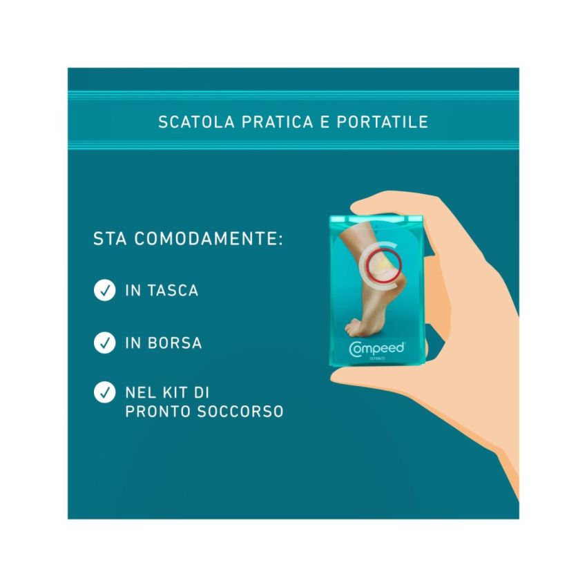 Compeed Cerotti per Vesciche, Taglia Media, Pacco da 5 Pezzi