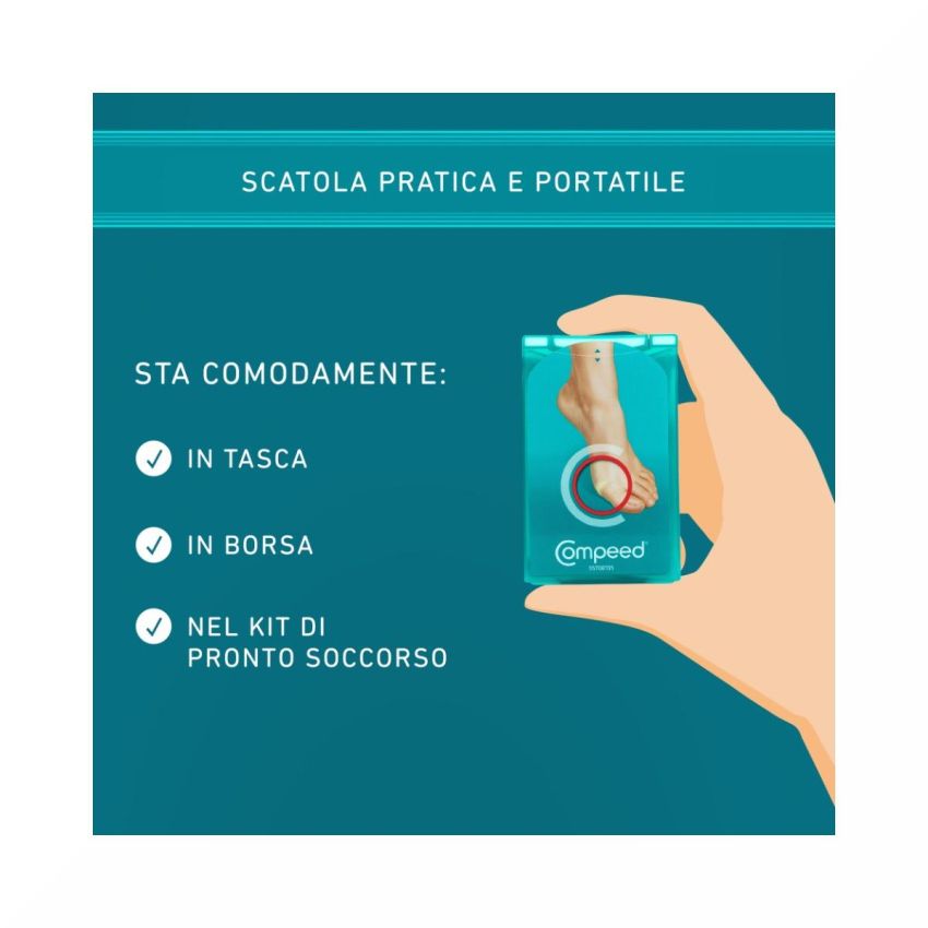Compeed Cerotti Piccoli per Vesciche - Pacco da 6 Pezzi
