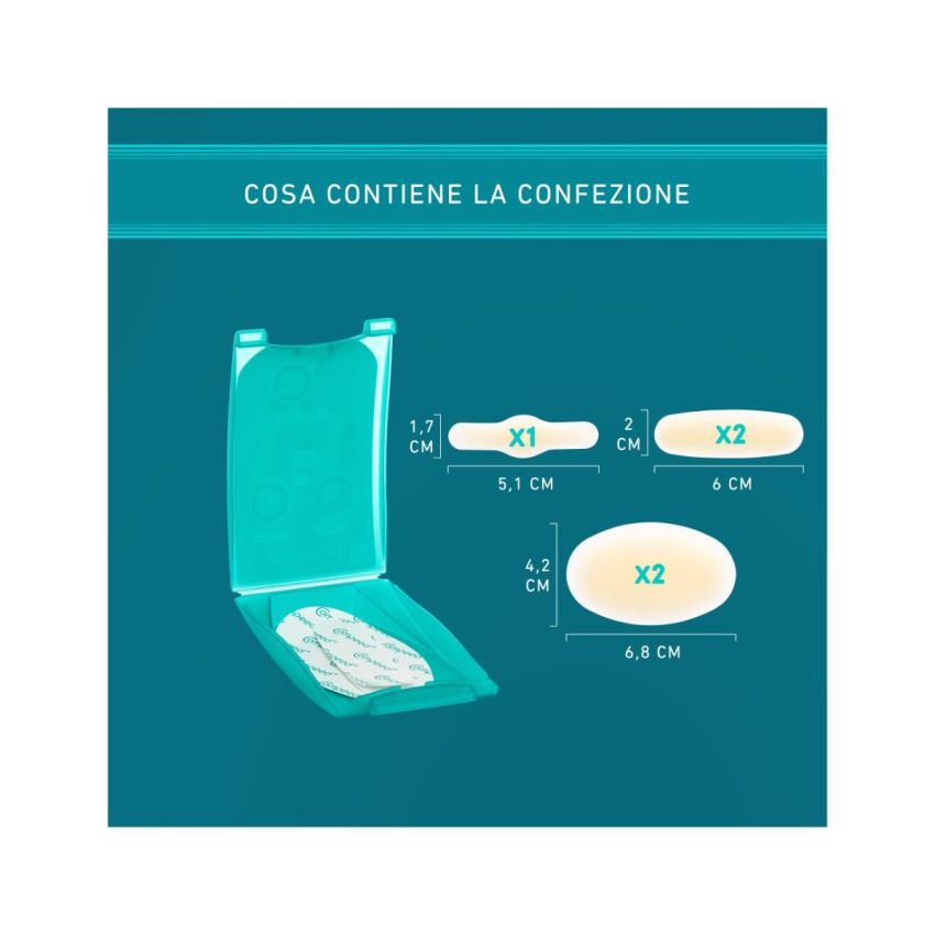 Compeed Cerotti per Vesciche di Formato Variegato, Confezione da 5 Pezzi