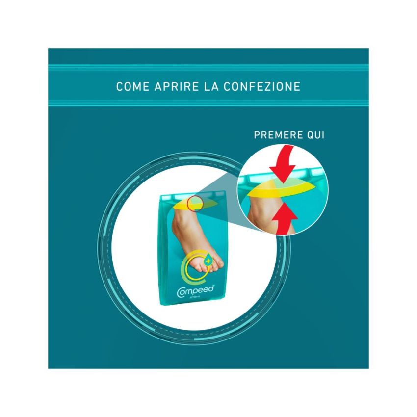 Compeed Cerotti Idratanti per Calli, Pacco da 6 Pezzi