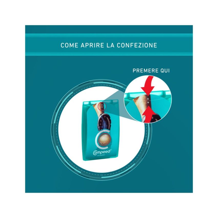 Cerotti per Vesciche da Sport Compeed - Pacco da 5 Pezzi