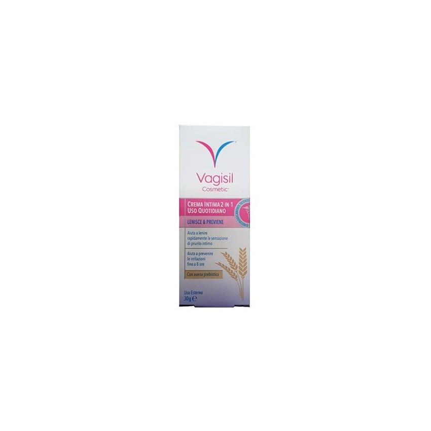 Crema Intima Lenitiva Vagisil con Avena Prebiotica Naturale, 30g