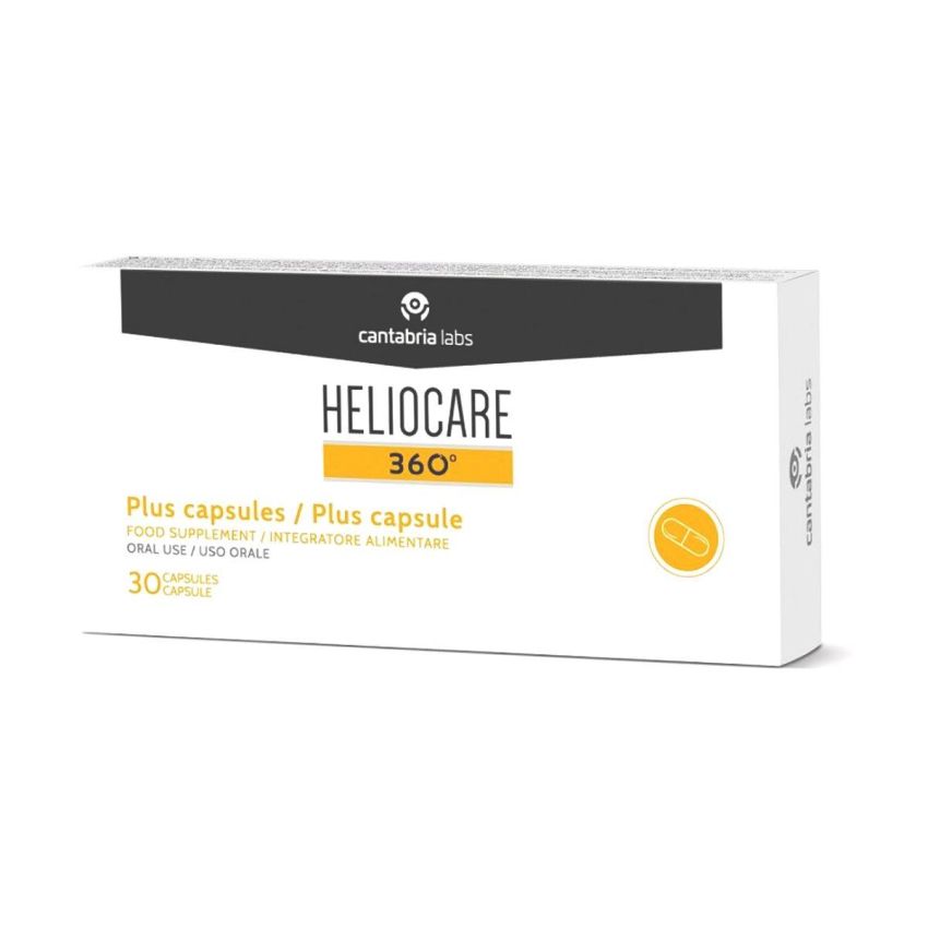 Heliocare 360 Plus D - 30 Capsule Protettive per la Pelle