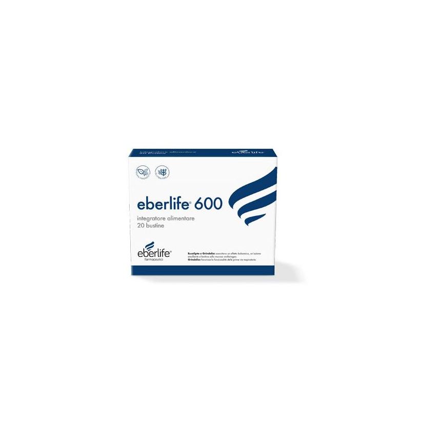 Eberlife 600 - 20 Bustine di Integratore Alimentare al Gusto Arancia