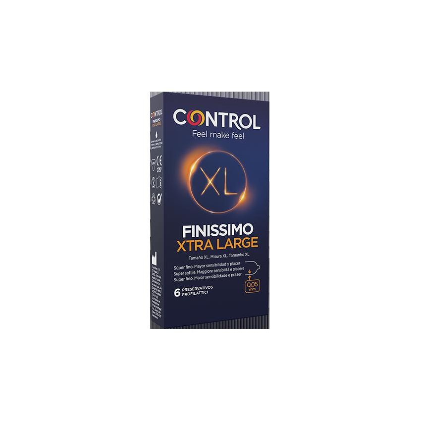 Control Finissimo XL Original Preservativi - Pacchetto da 6
