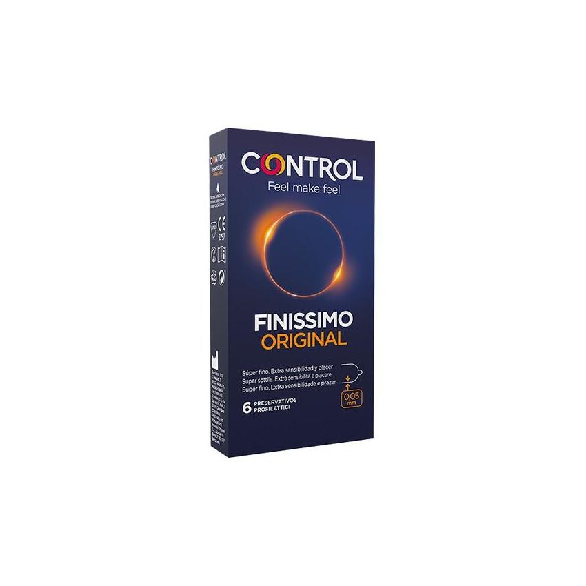 Control Original Extra Fine - Confezione da 6 preservativi