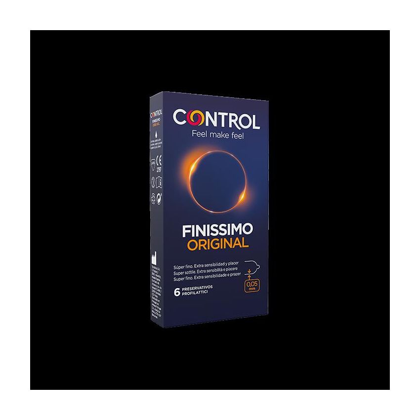 Control Original Extra Fine - Confezione da 6 preservativi