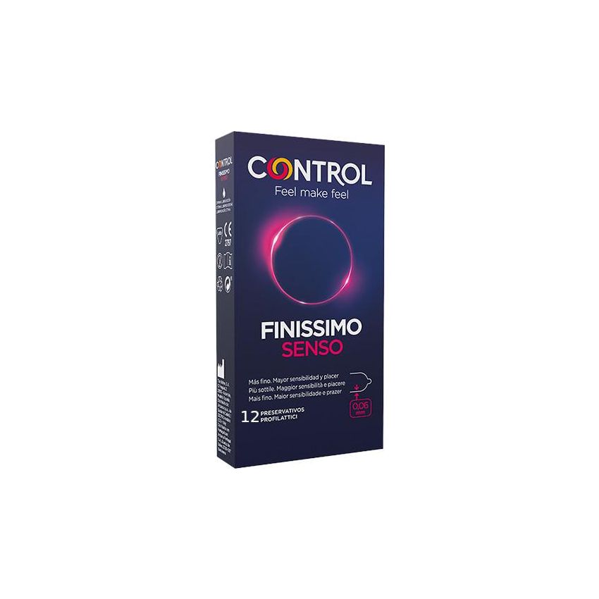 Control Finissimo Senso - Pack di 12 Preservativi Ultra Sottili