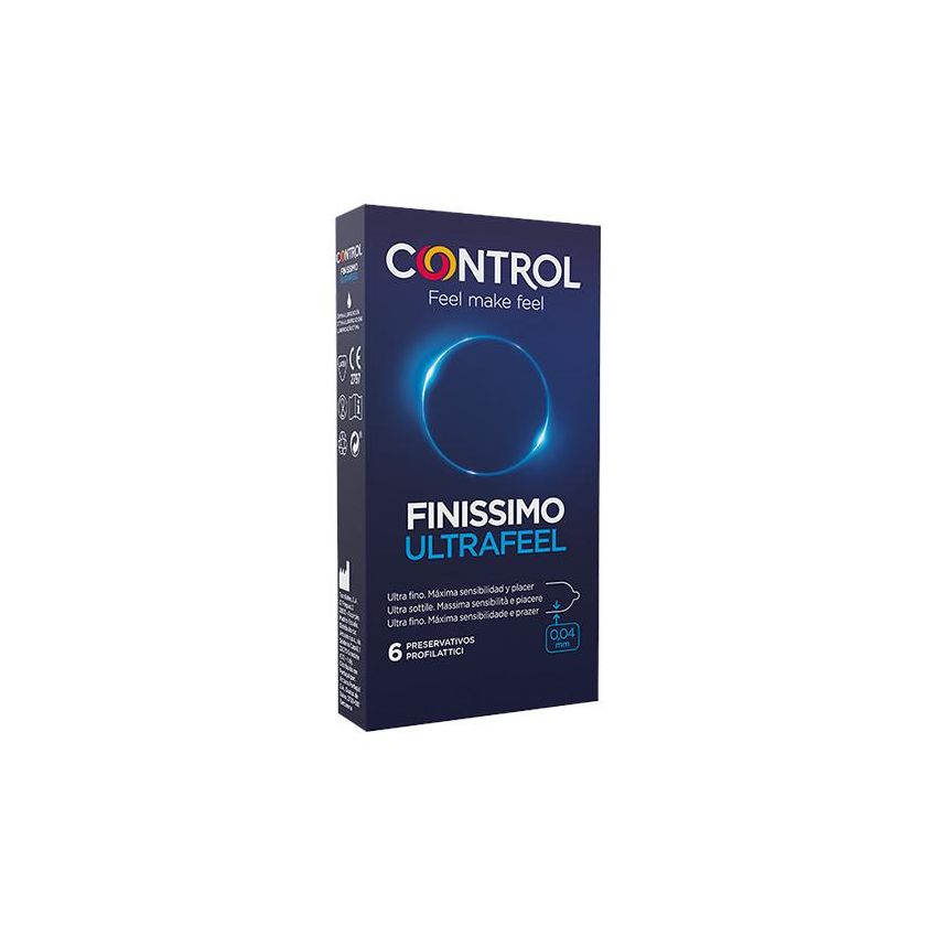 Control Ultrafeel Finissimo Profilo - Pacco da 6 Pezzi