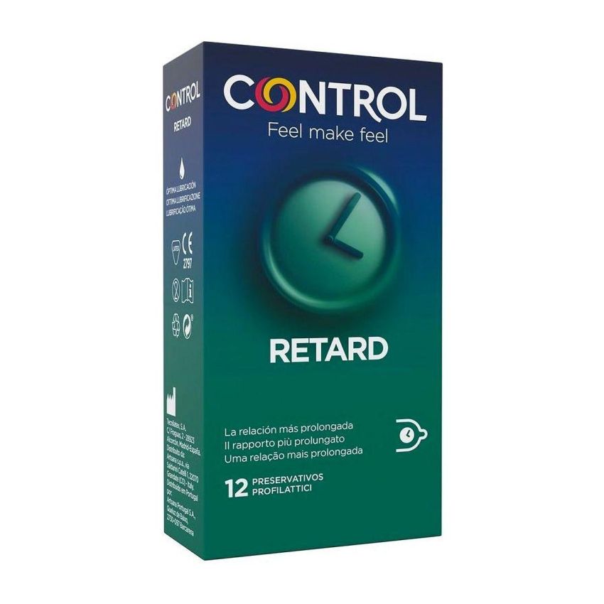 Control Non-Stop Maximum Protection Condoms, 12-Pack