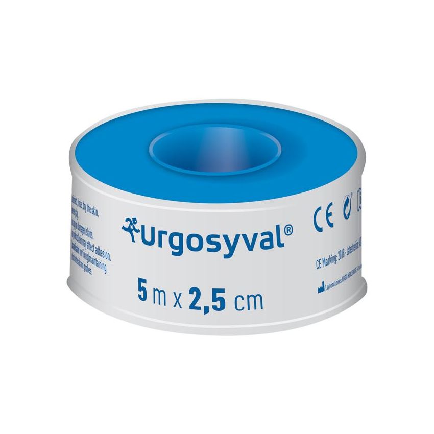 Urgo Urgosyval Cerotto Rocchetto 5m x 2,5cm