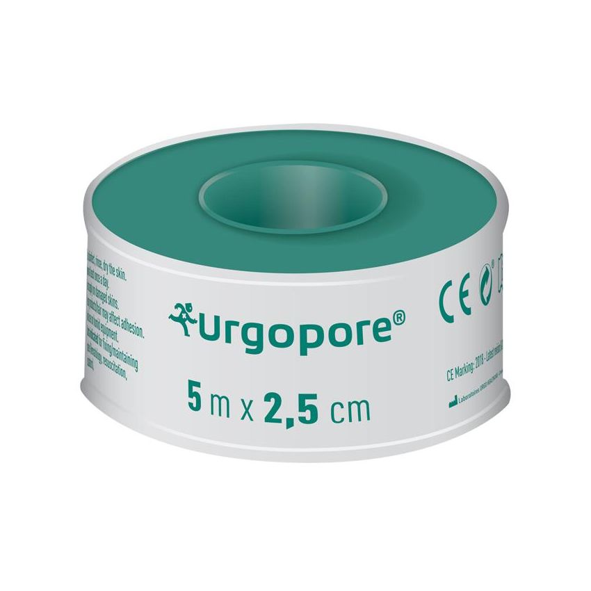 Rotolo di Cerotto Urgo Urgopore 5 Metri x 2,5 cm