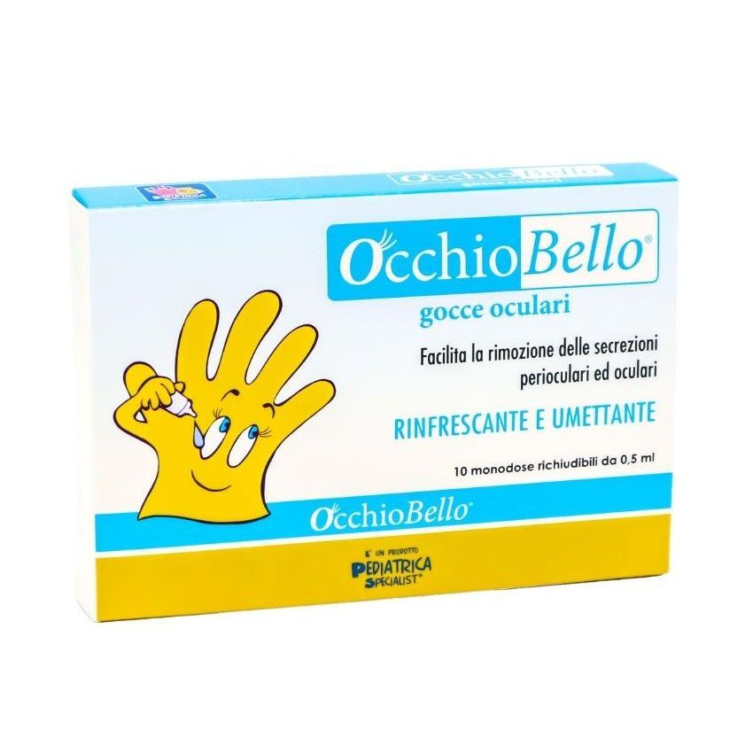 Gocce Oculari Occhiobello, Confezione da 10 Flaconcini
