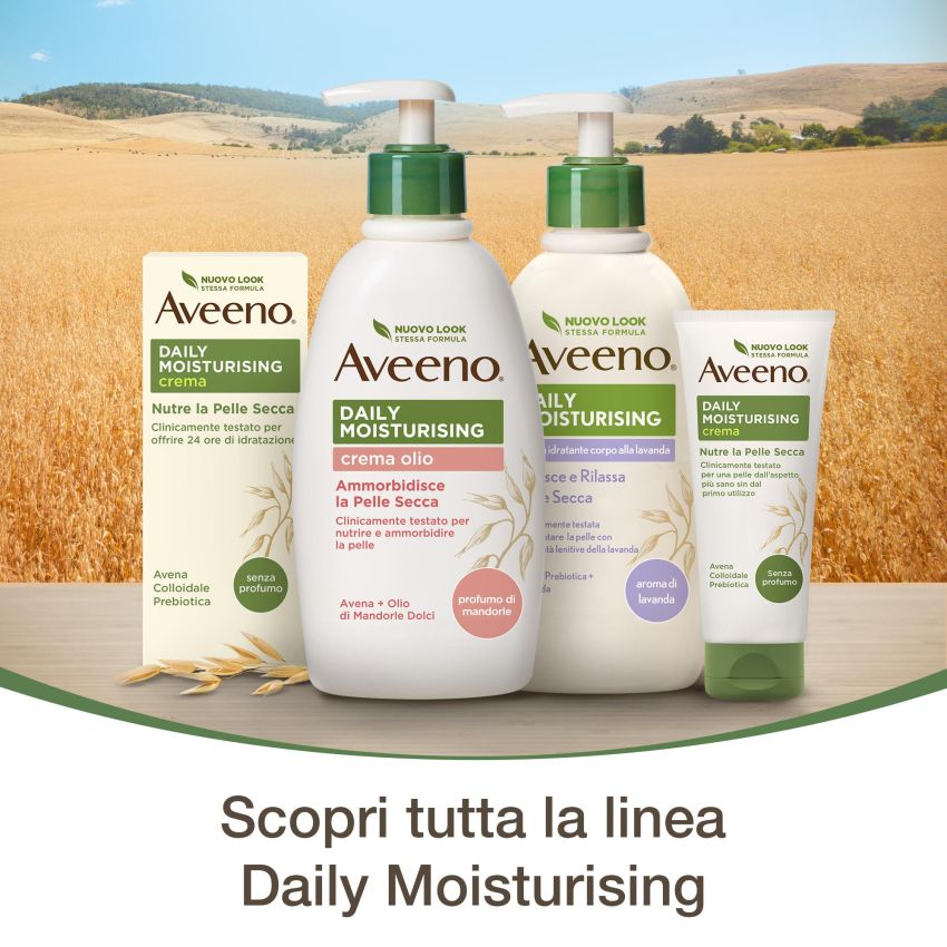 Aveeno Crema Idratante Corpo con Lavanda - 300ml