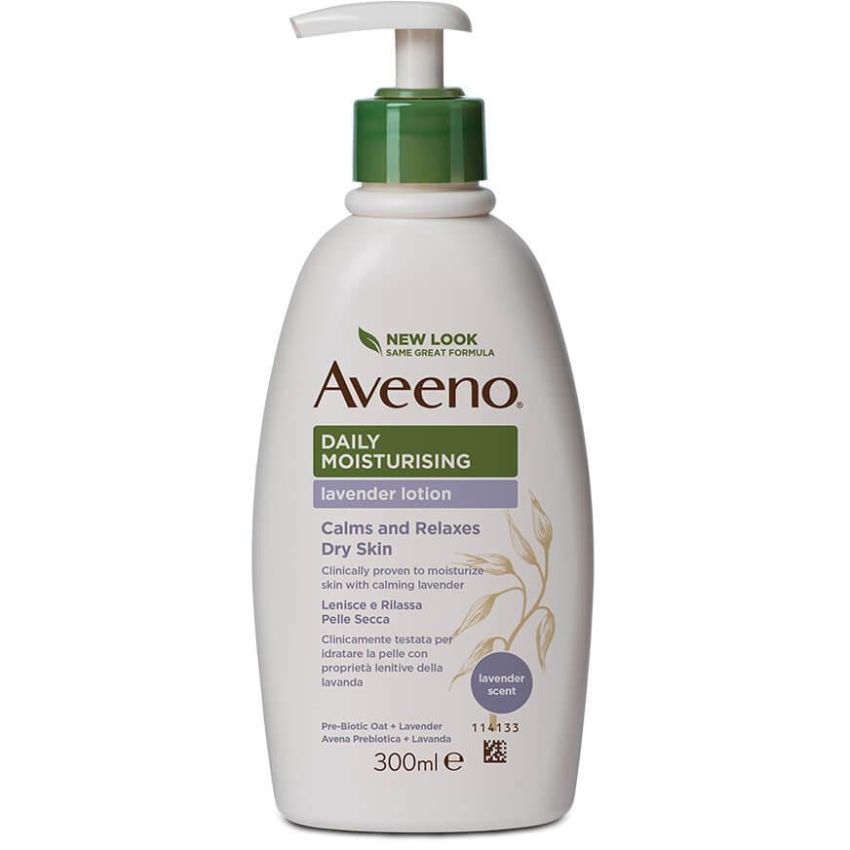 Aveeno Crema Idratante Corpo con Lavanda - 300ml