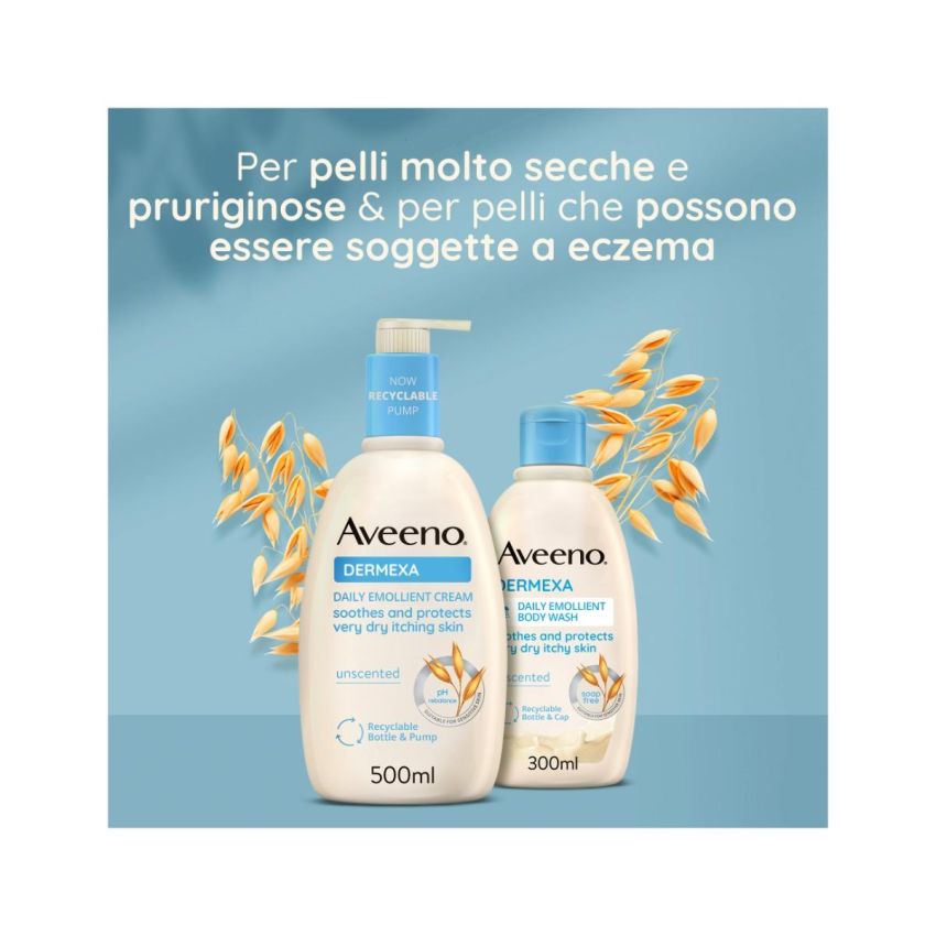 Aveeno Dermexa Emolliente Bagno Doccia - 300 ml