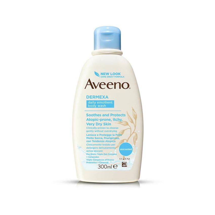 Aveeno Dermexa Emolliente Bagno Doccia - 300 ml