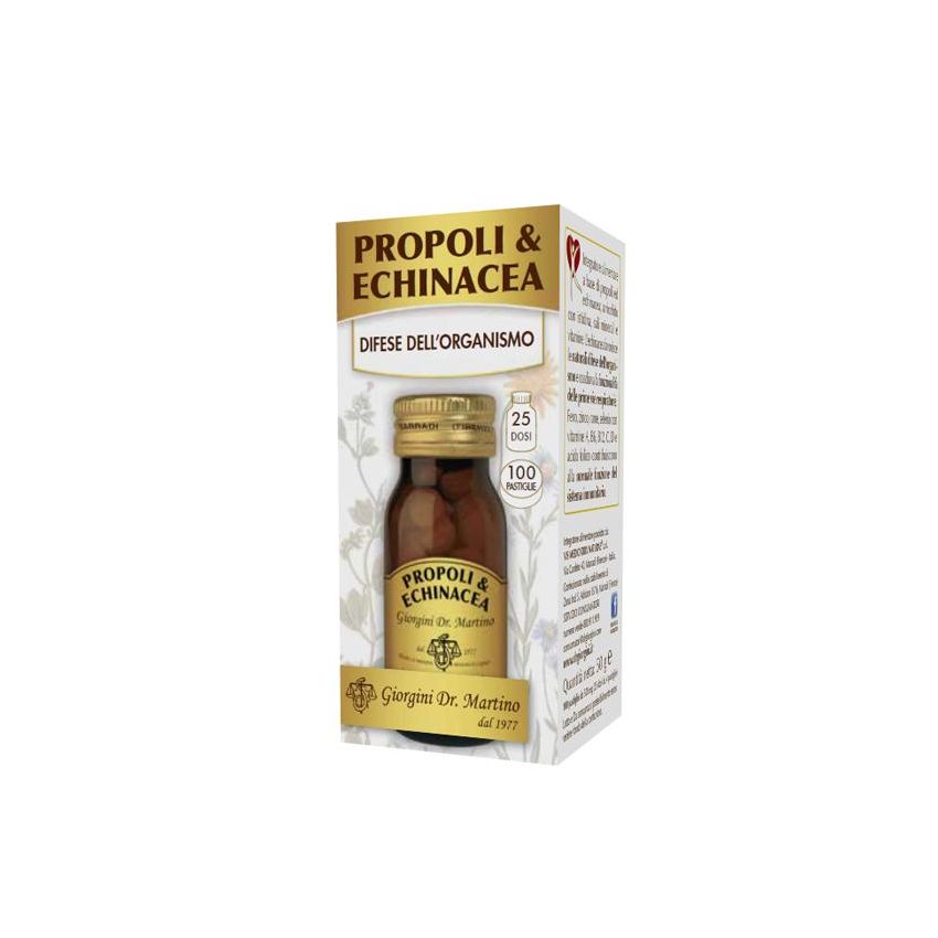 Propoli ed Echinacea, Confezione da 100 Pastiglie