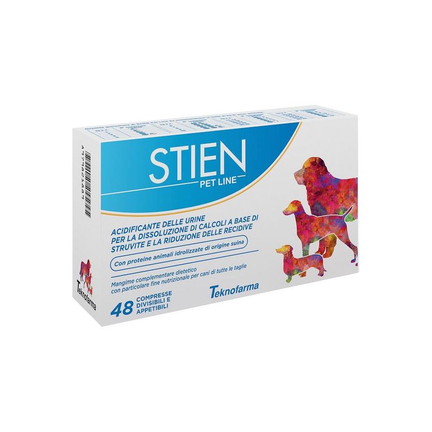 Stien Pet Line - Integratore per Animali, 48 Compresse
