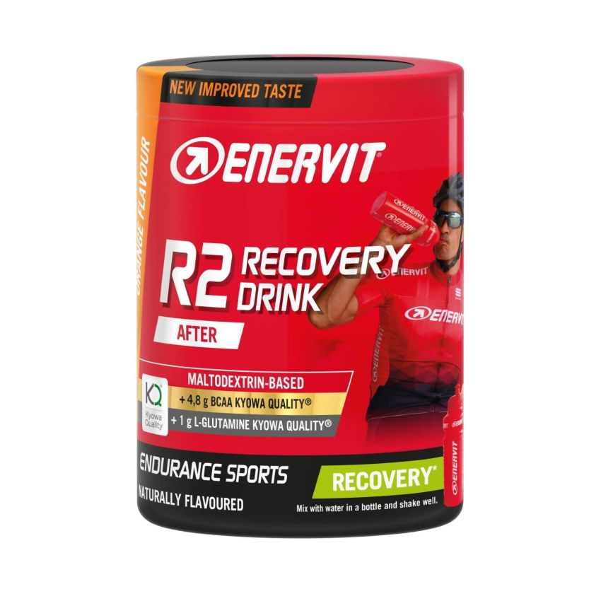 Enervit R2 Barattolo da 400g - Bevanda di Recupero Energizzante