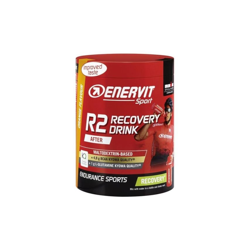 Enervit R2 Barattolo da 400g - Bevanda di Recupero Energizzante