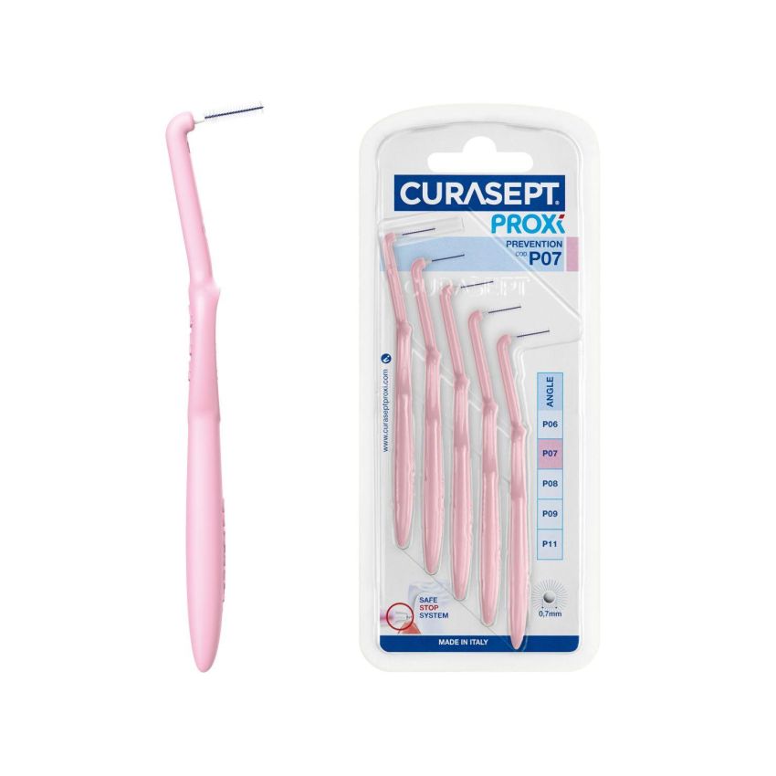 Curasept Proxi Angle - Scovolino Rosa P07 da 0,7mm