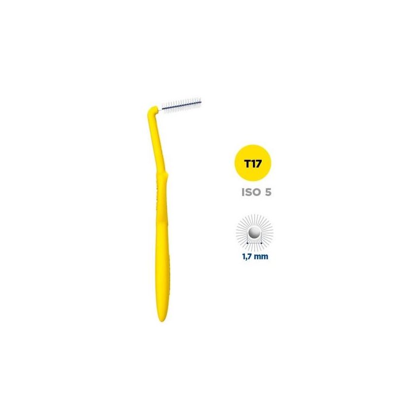 Curasept Proxi Angle Scovolino T17 Giallo - Set di 5 Pezzi